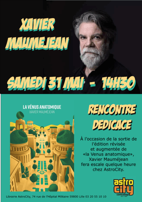 Une rencontre & dédicaces avec XAVIER MAUMEJEAN (31/05/2025)